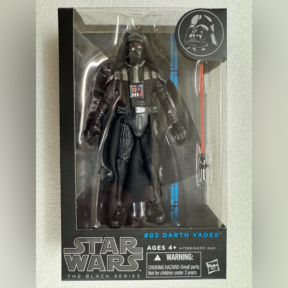 Star Wars Darth Vader #02 Black Series Action Figure - Damaged Package